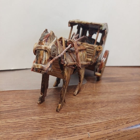 Vintage Philippines Handmade Passenger Transport Cart - Picture 4 of 9